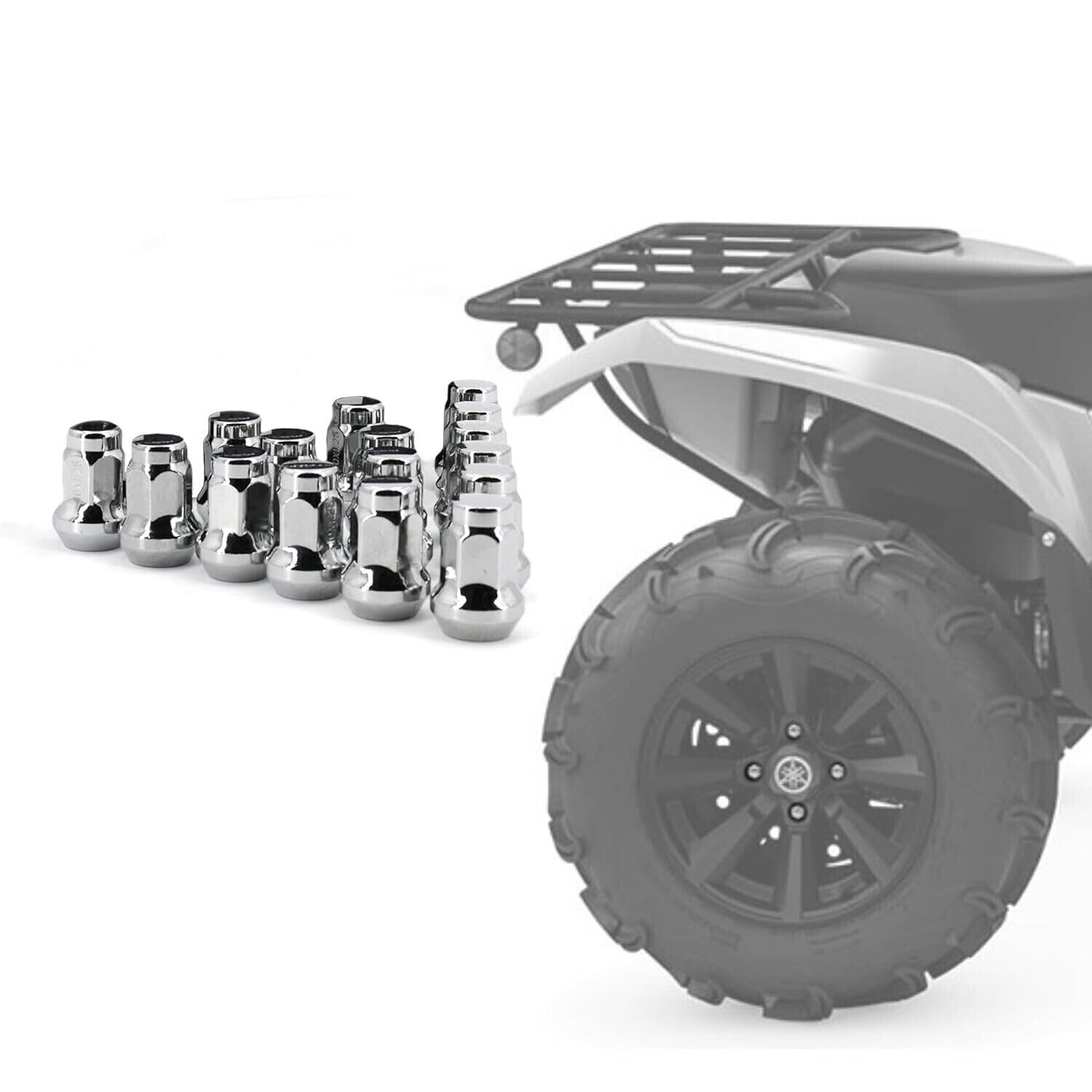 4 Bulge Lug Nuts 1987 1988 Kawasaki TECATE-4 KXF250 KXF 250 ATV Wheel Rim Nut