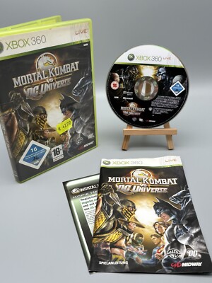 MORTAL KOMBAT  VS  DC UNIVERSE   (Microsoft XBOX 360) OVP mit Handbuch