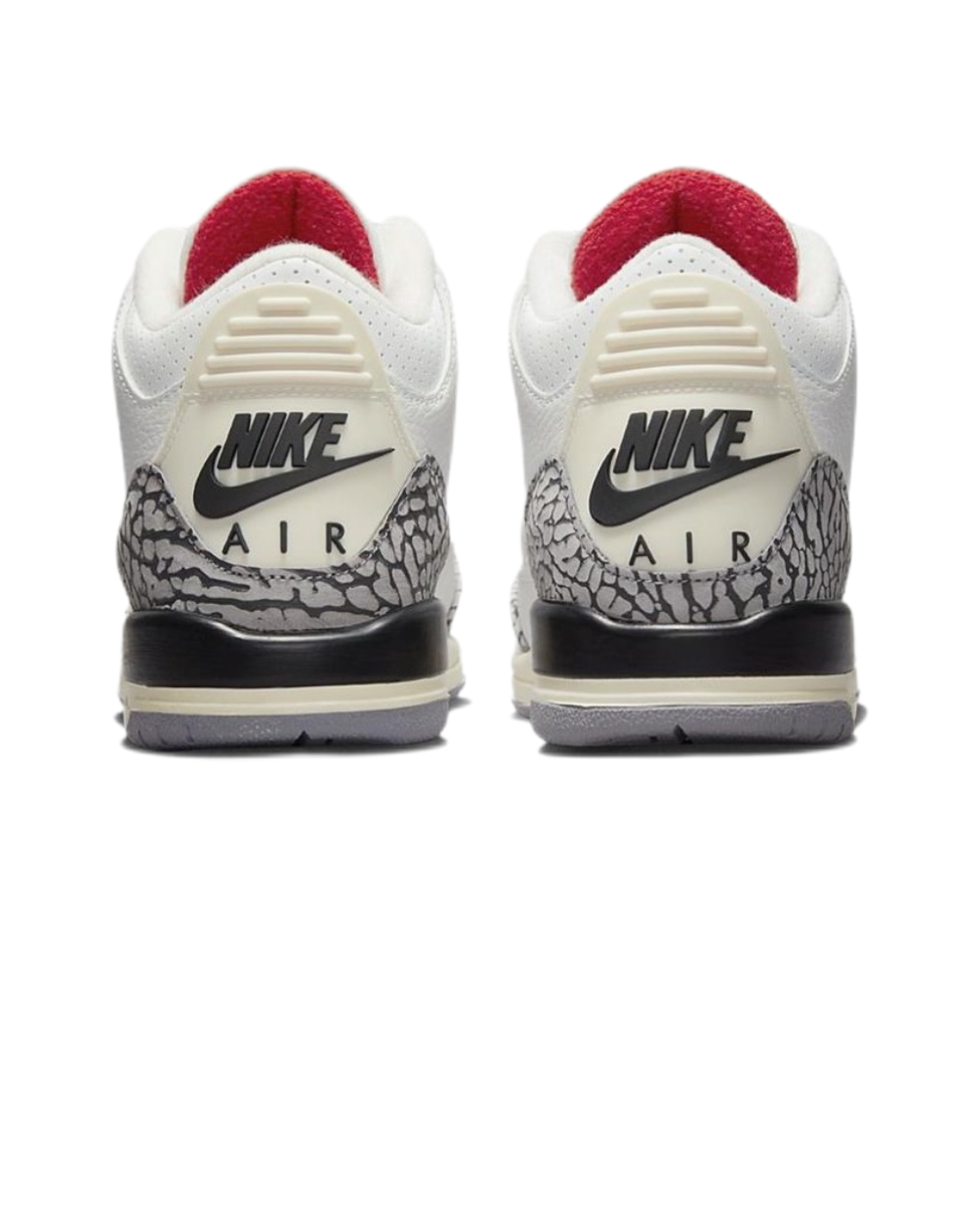 Size 4.5 (GS) - Jordan 3 Retro Mid White Cement Reimagined for