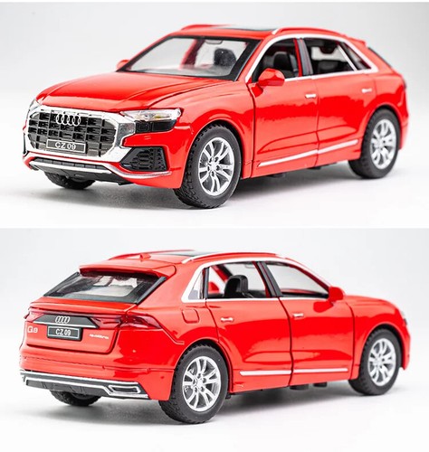 1:32 Audi  Q8 SUV Alloy Car Model Diecast Scale Toy Vehicles Car Sound Light - Picture 22 of 24