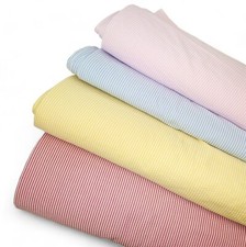 Seersucker Fabric Stripe Traditional Wrinkled Texture Dressmaking