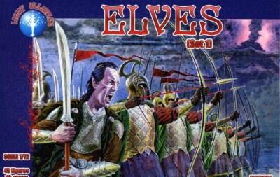 DARK ALLIANCE 1:72 FANTASY SET ALL72004 ELVES SET 1  (40 FIGURES)