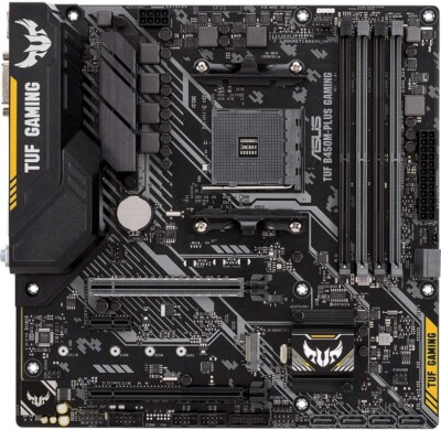Asus TUF B450M-Plus Gaming AMD Ryzen 2 AM4 HDMI DVI-D M.2 mATX Motherboard DDR4