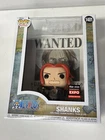 Funko POP! #1401 One Piece Shanks Wanted Poster C2E2 Shared Exclusive
