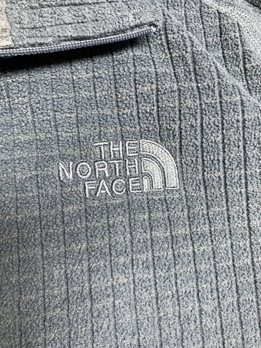 The North Face Men's Textured Cap Rock Fleece 1/4 Zip Pullover Jacket Gray XXL - Picture 4 of 8