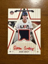 2025 USA Stars & Stripes Dean Curley /25 Autograph Auto Jersey Game Worn Patch