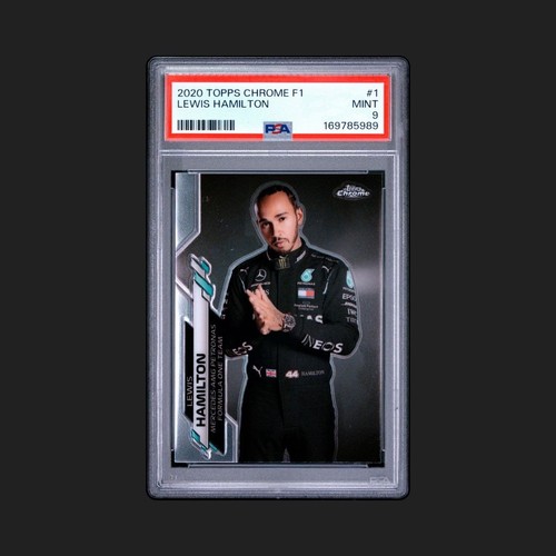 2020 Topps Chrome Formula 1 - F1 Lewis Hamilton #1 PSA 9