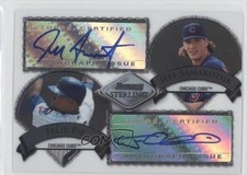 2007 Bowman Sterling Dual 45/275 Felix Pie Jeff Samardzija #BSDA-PS Auto 0v1