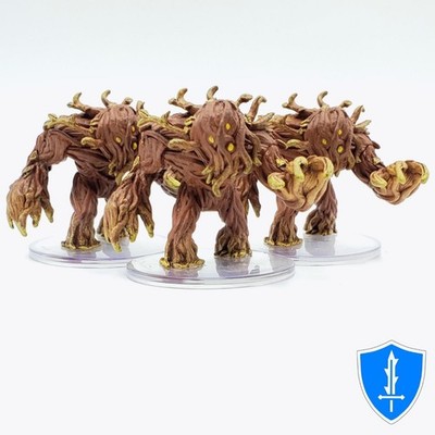Shambling Mound (brown) x3 - Monster Manual Collection 2 #30b D&D Icons Realms