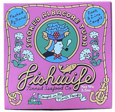 FishWife Tinned Fish SMOKED Albacore Tuna HARD-TO-FIND Wild-Caught North Pacific