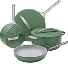 Caraway Nonstick Ceramic Cookware Set (12 Piece) Pots, Pans, Lids and Kitchen