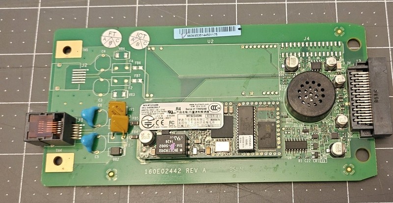 Xerox WorkCentre Single Line Fax board 960K65351