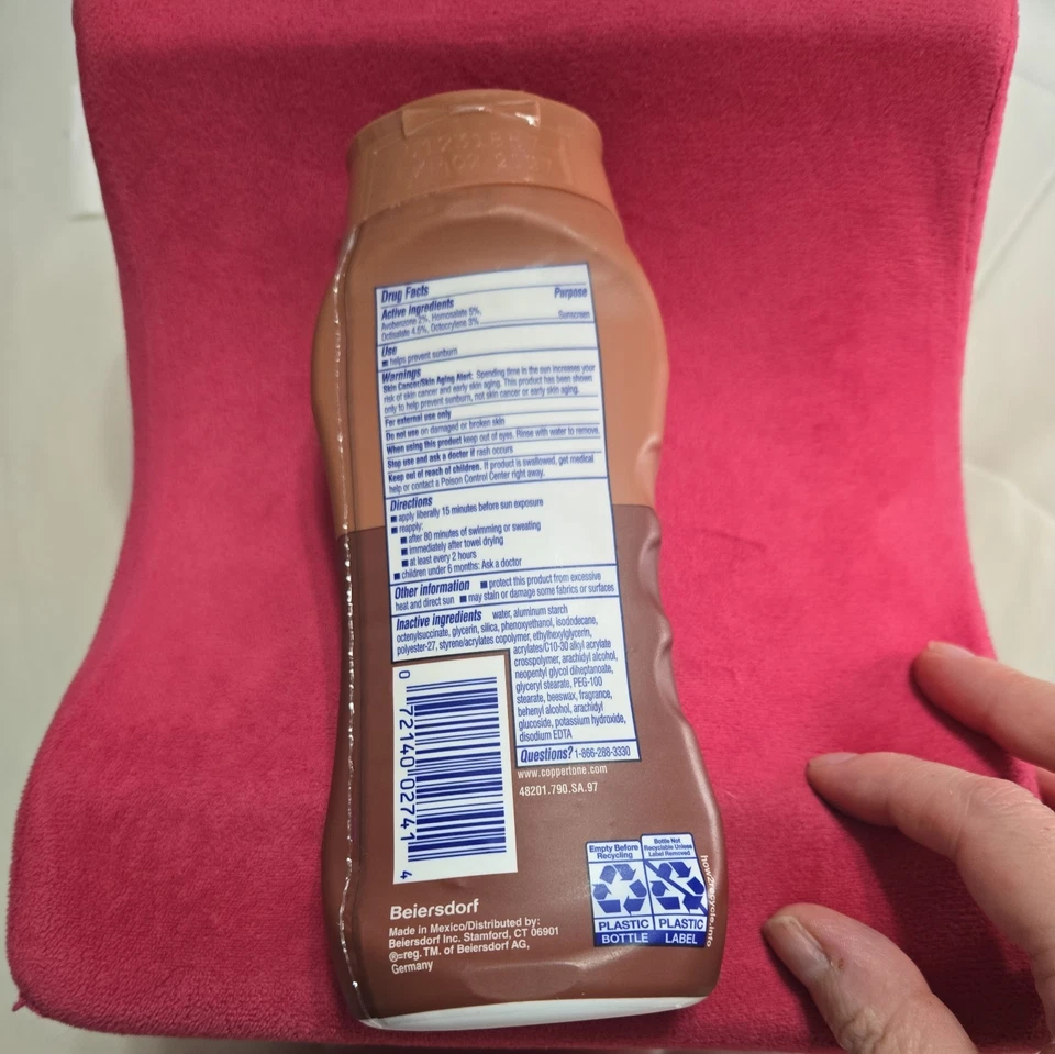 Loción bronceadora, protectora solar, FPS 8, 8 fl oz (237 ml).  Exp Of 05/2025 Foto 2 de 2