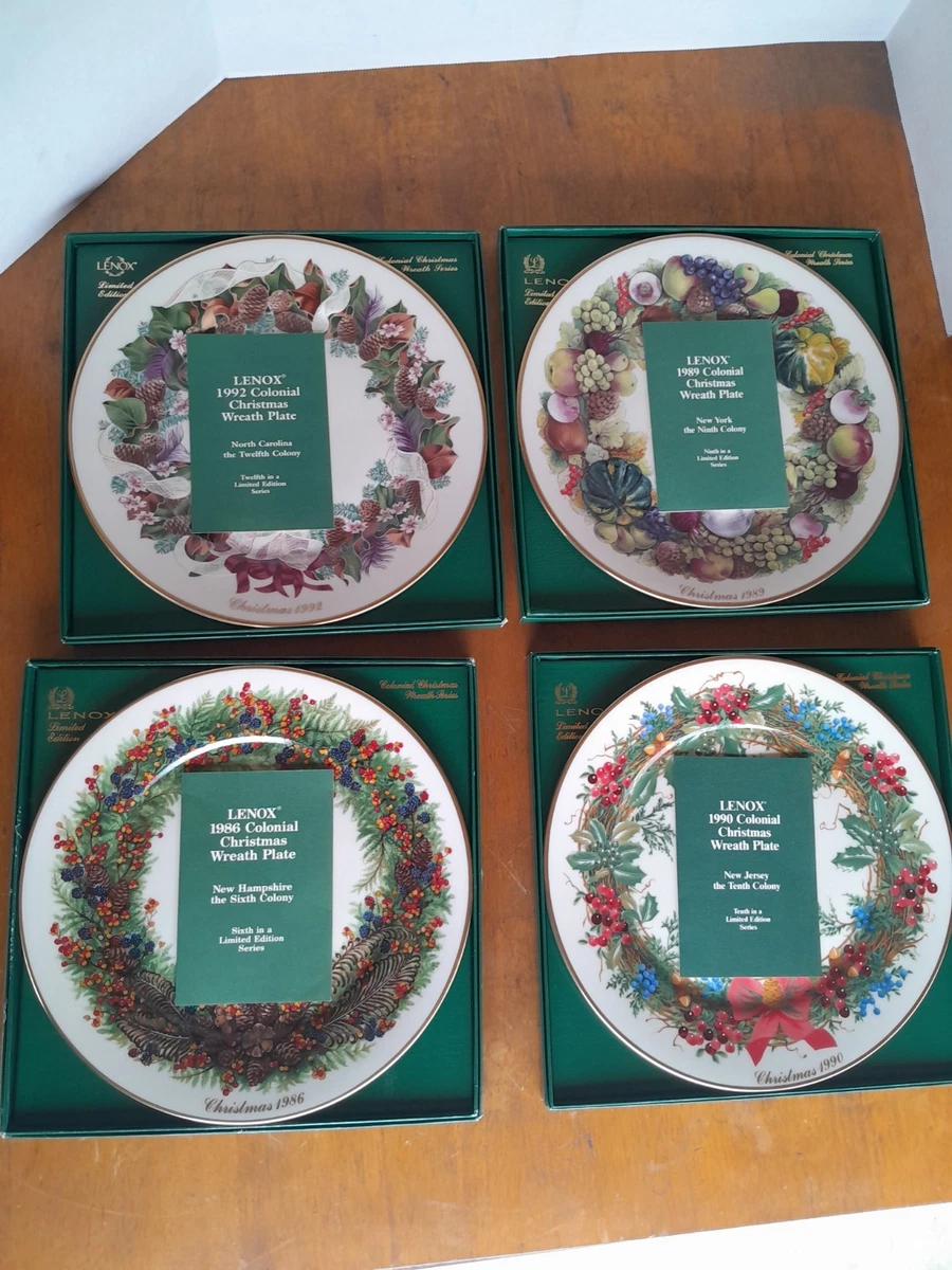 Lenox Christmas Plates In Lenox Collector Plates for sale | eBay