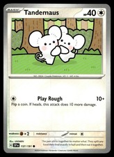 Tandemaus 157/191 Common Surging Sparks Pokemon Lightly Played