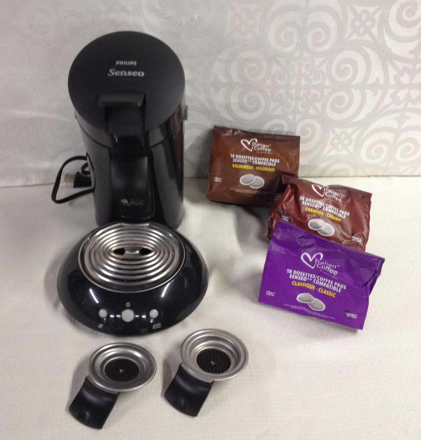 Black Single Serve Pod Machine Tested Works