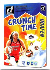 2025 Donruss WNBA #20 Kiki Iriafen Crunch Time
