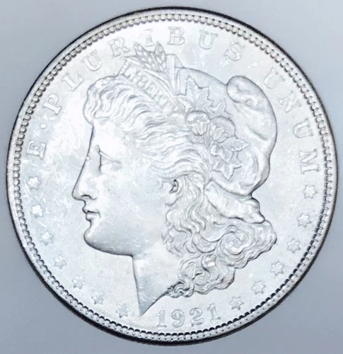 1921 MORGAN DOLLAR! GEM BU+++! ULTRA LUSTROUS! STUNNING SPECIMEN! NICE! NR#G2068