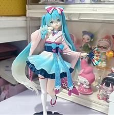 New Hatsune Miku Anime Figure Toys Neo Tokyo Series Kimono MIKU Kawaii Cartoon