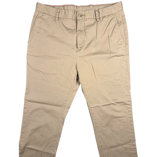 Pantalones chinos Southern Tide caqui para hombre 34 mezcla de algodón informales de uso diario - Imagen 2 de 13