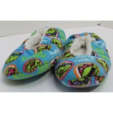 2016 Teenage Mutant Ninja Turtles Youth Sherpa Lined Slippers 7 1/2"