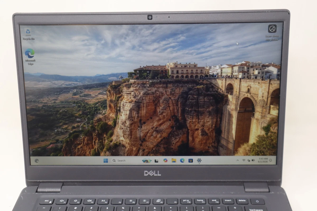 Dell 8 GB Memory 256GB SSD Capacity PC Laptops & Netbooks for sale