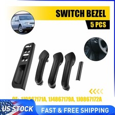 5x Interior Door Grab Handle Cover Switch Bezel For VW Passat B5 MK4 1998-2004