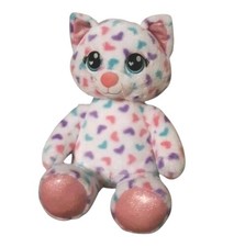 Build-A-Bear Workshop Buddies Rainbow Friends Cat Plush 16" Sparkle Valentine