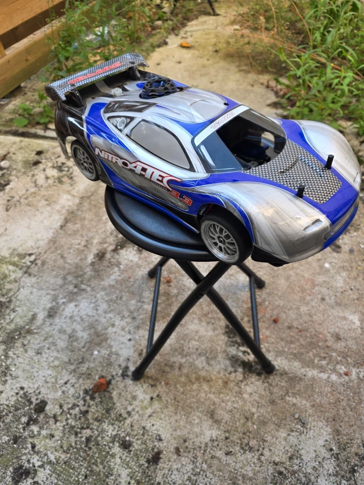 traxxas 4 tec 3.3 nitro supercar 1/10 - Photo 2/4