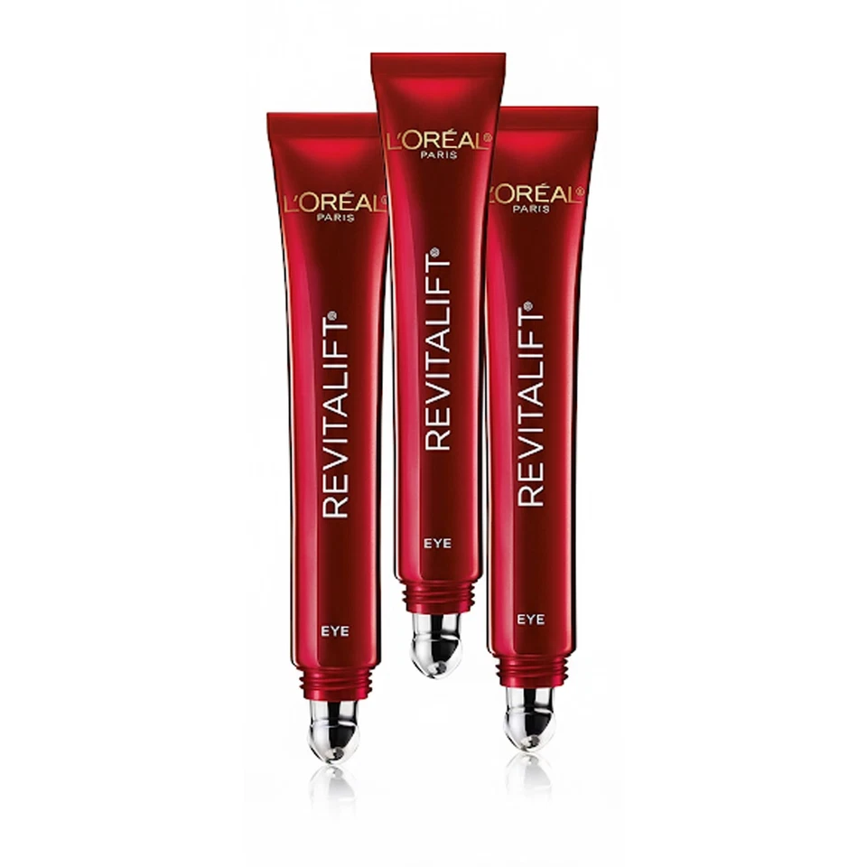 L'Oreal Eye Revitalift Triple Power Crema Antienvejecimiento 0.5 OZ Lote de 3 Foto 2 de 4