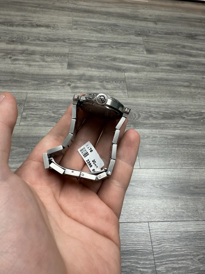 Reloj Cartier Pasha 2475 Automático Esfera Blanca, Acero, 25mm Foto 4 de 4