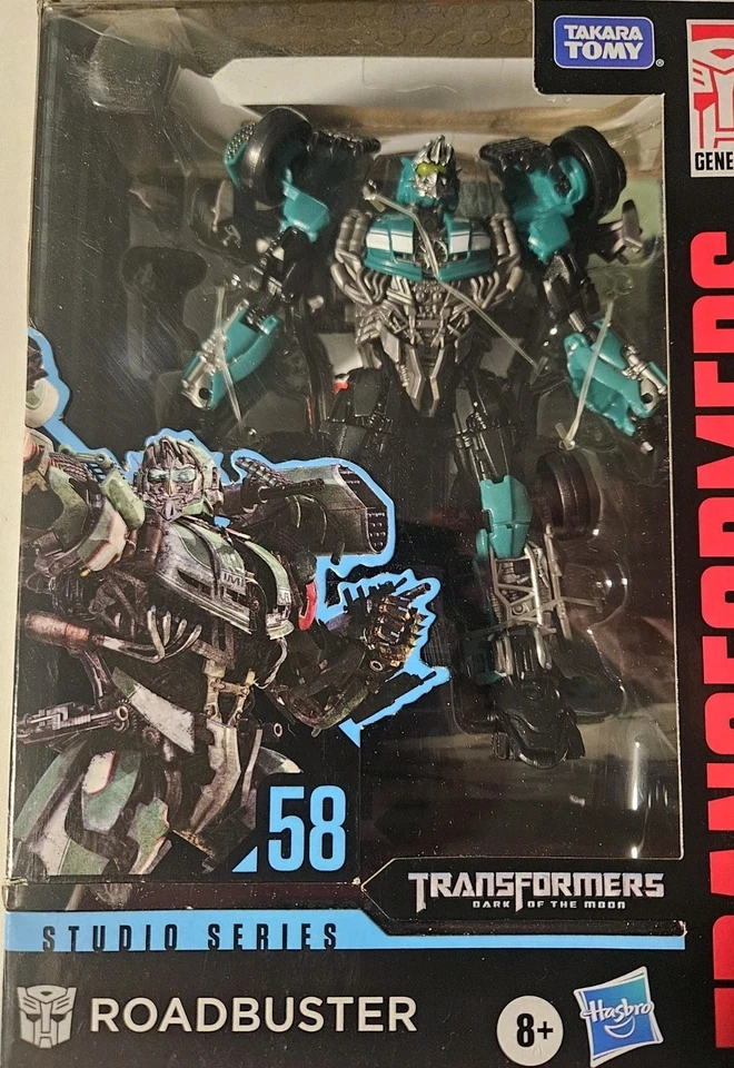 Transformers Roadbuster Studio Series 58 Deluxe Class 5" Action Figure 2020 New! - Image 2 of 3