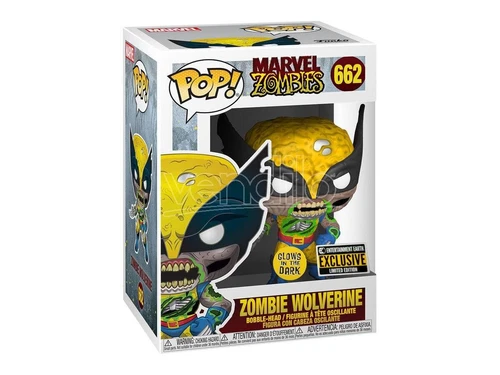 Pop Figura Marvel Zombies Zombie Wolverine Esclusiva Funko