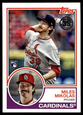 2018 Topps Update 1983 Miles Mikolas Rookie #83-36