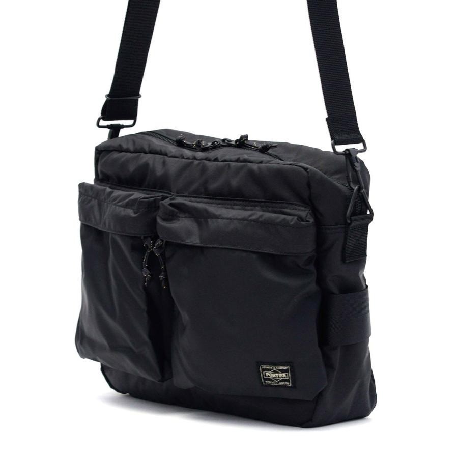 Yoshida Porter FORCE Shoulder bag 855-07415 Black Made in Japan