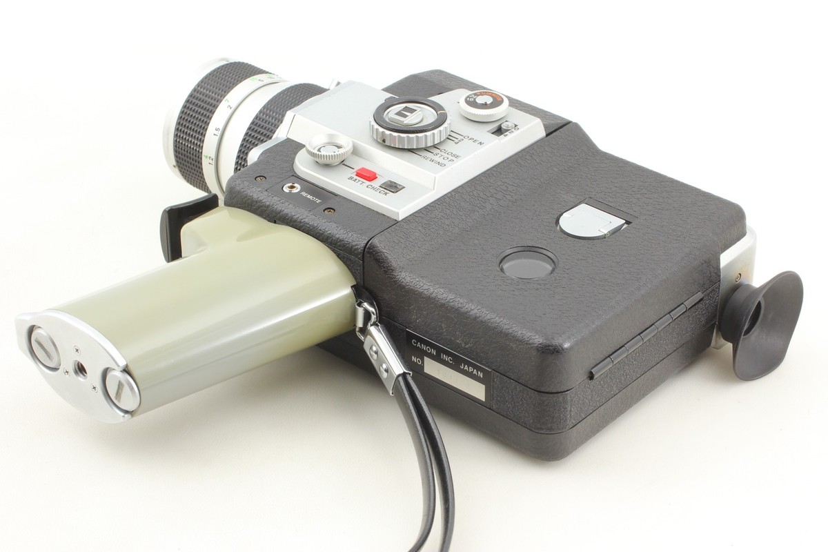 MINT w/ Case] Canon Single 8 518 SV Auto Zoom 8mm Film Movie
