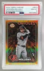 106749622 Jackson Holliday 2024 Topps Chrome #RR-19 Radiating Rookies RC PSA 10