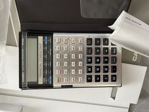 Calculatrice Casio FC-200 financial consultant - Photo 9/11