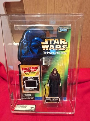 STAR WARS PotF2 MOC Emperor PALPATINE Freeze Frame AFA U80