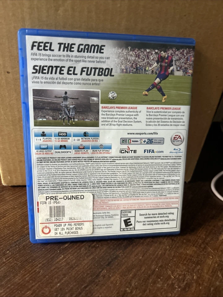 FIFA 15 For PlayStation 4 PS4 Soccer PS5 Very Good - Image 2 of 3