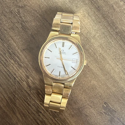 OMEGA Genève Automatic 18k Gold Plated Watch Swiss Made circa 1970s - Image 1 of 4
