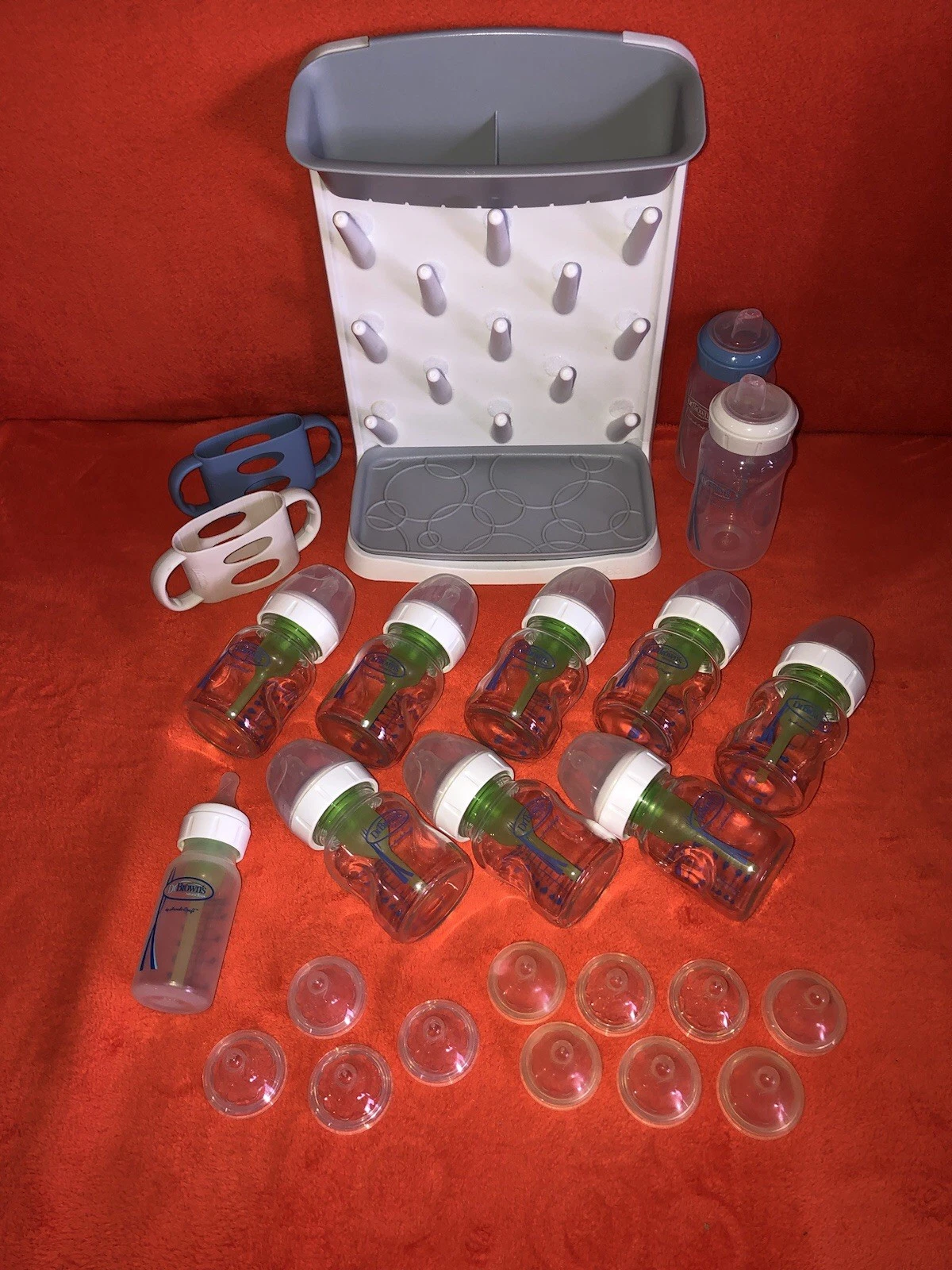 HUGE Dr Browns Baby Bottle Bundle~ GLASS w Extras~Original Owner/Bought New