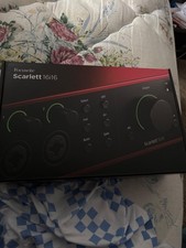 Focusrite Scarlett 16i16 4th Gen 16-in 16-out...