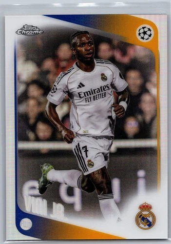 2025-26 Topps Chrome UEFA Club Competitions #115 Vini Jr. Refractor