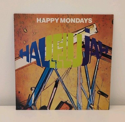 Happy Mondays Hallelujah LP Vinyl Record 1990 Factory FACT 260 A1/B1 First Press
