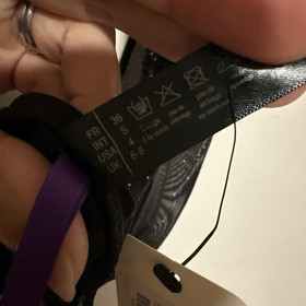 Maison Close SMALL Sz 4 Douce Provocation Thong Bodysuit Coeur, Open Black Body