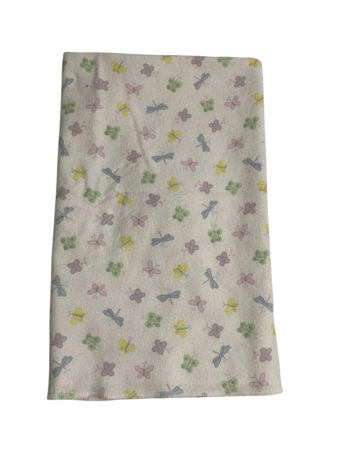 Lote - 2 Mantas Receptoras Bebé Mariposa Libélula Tiddliwinks Corderos e Hiedra Foto 3 de 4