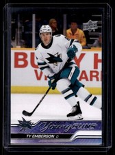 2023-24 Upper Deck Young Guns Ty Emberson Rookie #460 San Jose Sharks