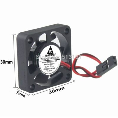 Ventola Di Raffreddamento Assiale DC Mini Silenziosa Senza - Foto 10