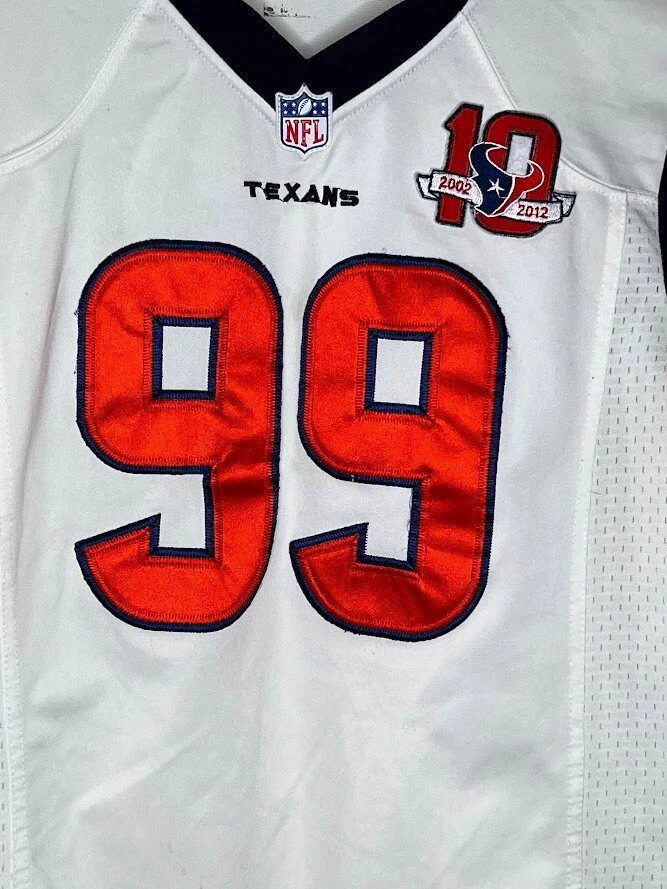 Houston Texans Nike On Field JJ WATT  10 YR ANNIVERSARY Women's Jersey XX Large - Image 4 of 4